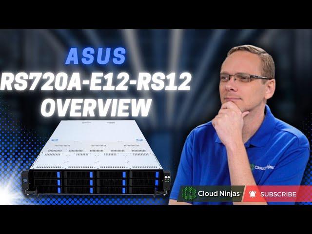 ASUS RS720A-E12-RS12 Server Overview: AMD Genoa Powerhouse | DDR5, GPU, Storage & More