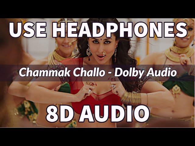 Chammak Challo | 8D Surround Audio | Heavy Bass Boosted | AKON, SRK | IMPULSE MUSIC | RA.ONE