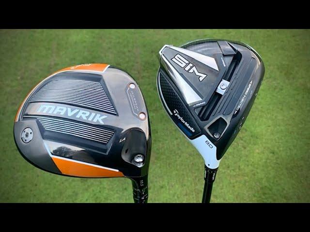 TAYLORMADE SIM vs CALLAWAY MAVRIK! WHICH WINS?!