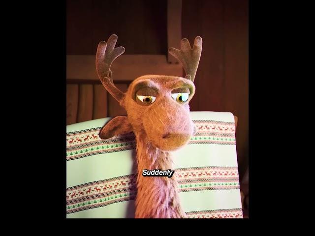 Whenever the aurora appears, the elk will hide in the quilt. #movie #film #foryou #fyp #shorts
