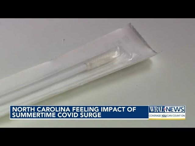 COVID cases and how the virus is spreading in NC