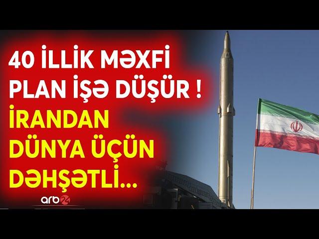 İran MƏHVEDİCİ silahı işə salır? - 40 illik MƏXFİ plan ifşa oldu - İsraili gözləyən təhlükə...