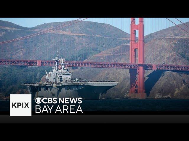 Watch the San Francisco Fleet Week Parade of Ships