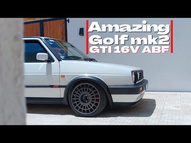 Super Clean Golf mk2 GTI 16V ABF