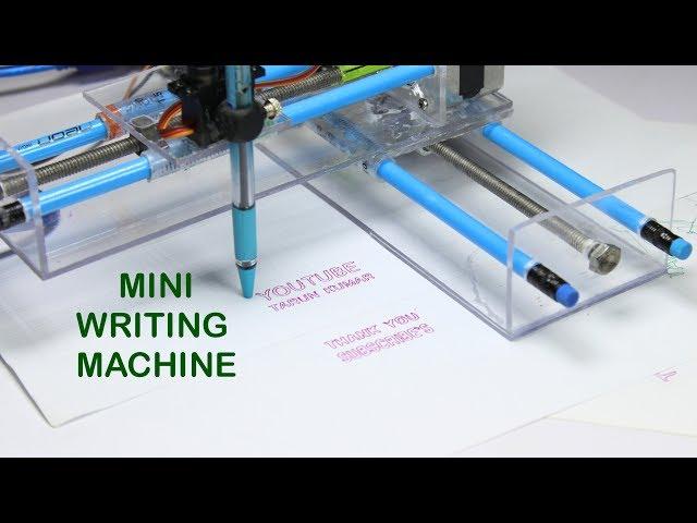 How To Make Mini Homework Writing Machine at Home