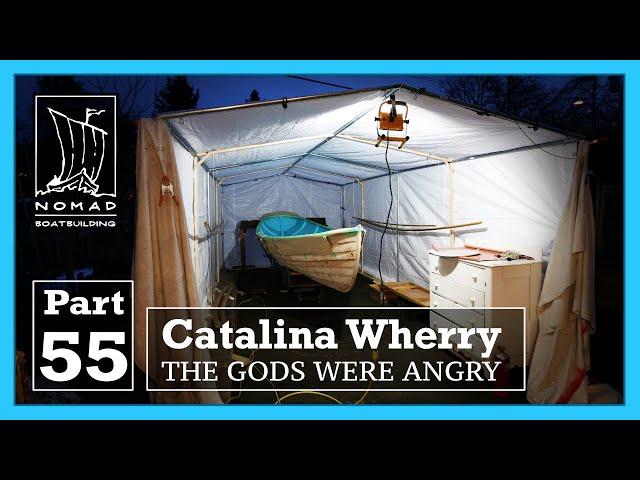 Building the Catalina Wherry - Part 55 - Spray Finishing