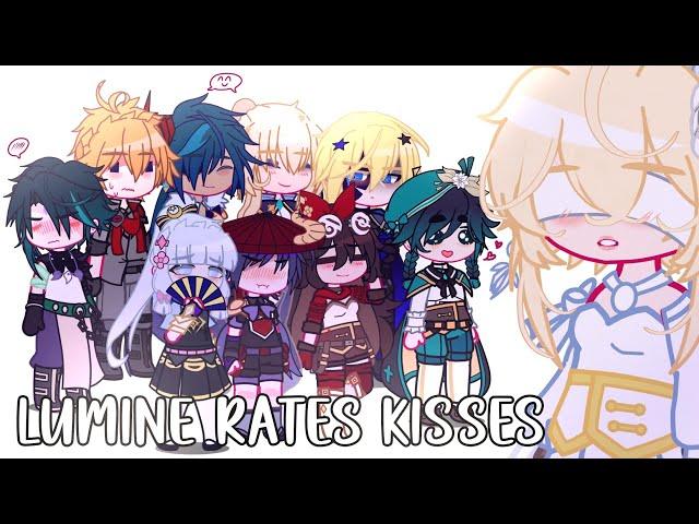 Lumine Rates Kisses  | Genshin Impact - Lumiharem/Xiaolumi | Gacha Club Trend