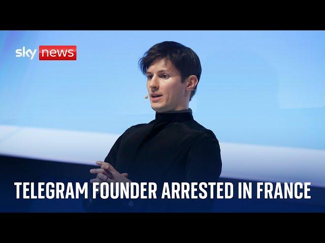 Telegram founder Pavel Durov arrested in France, reports say