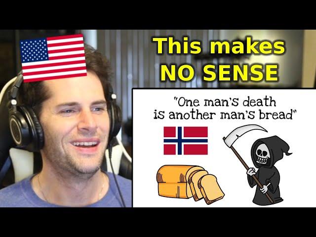 American Reacts to Bad Norwegian Translations