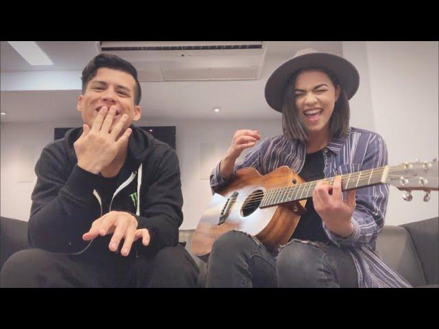 7 Rings - Acoustic Beatbox Cover (Mackenzie Johnson & Spencer X)