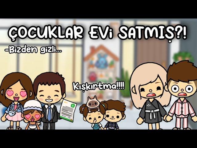 ‼️‍️ÇOCUKLAR EVİ SATMIŞ? ~Bize Kışkırtma~ Toca Life World Türkçe / Toca Life King