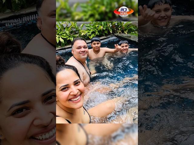 anasuya bharadwaj hottest photoshoot with family || #anasuyabharadwaj #anasuya #rjnewstelugu