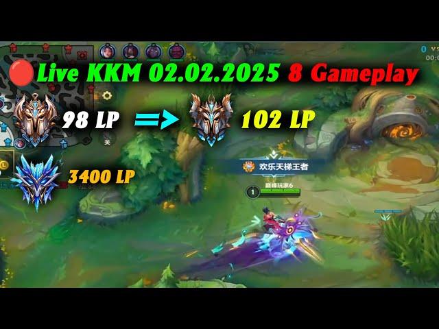 Wild Rift China Live KKMrank Challenger 98 LP to Sovereign 102 LP | 2.2.2025 - 8 Gameplay Jungle