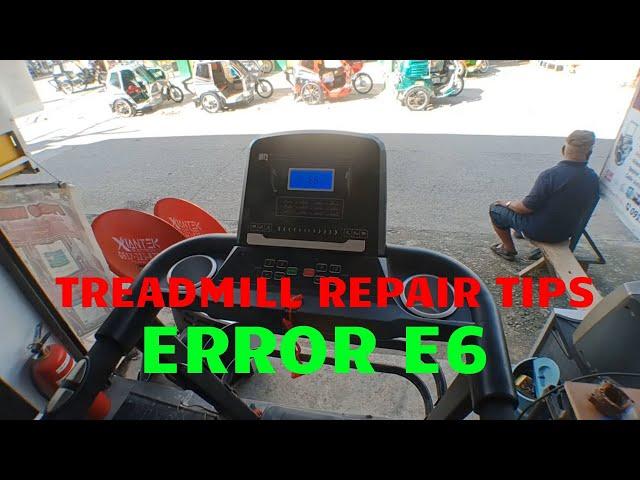 TREADMILL ERROR E6