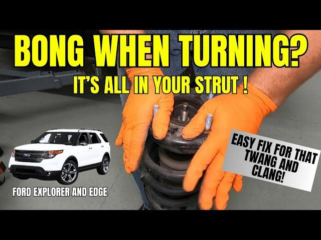 Strut replacement 2011-15 Ford Explorer and Edge (restore that quiet smooth ride)