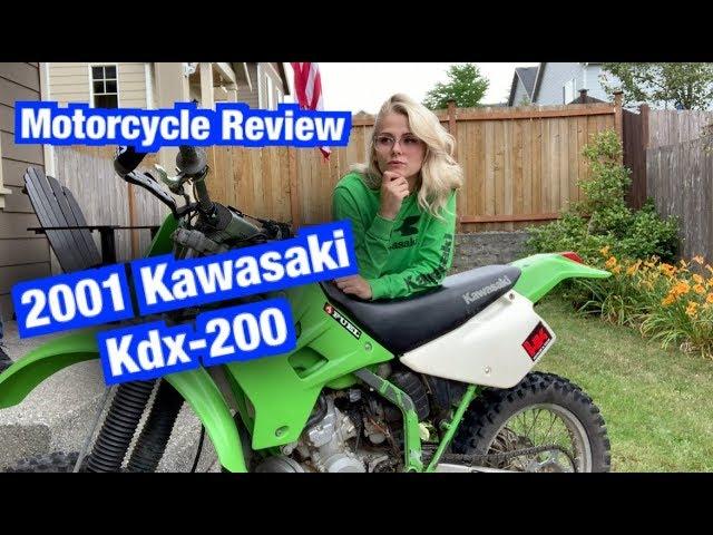 2001 Kawasaki kdx200 Motorcycle Review