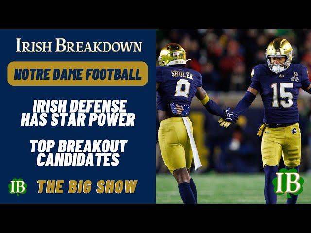 Notre Dame Defense Returns Star Power Potential, Breakout Predictions