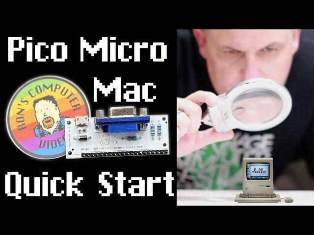 Pico Micro Mac - Quick Start