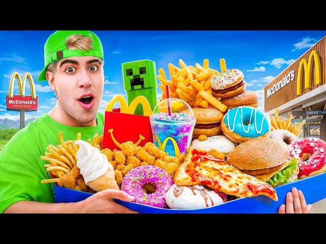 24 HOURS EATING FAST FOOD!!