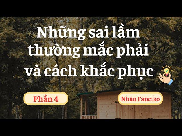 #274 Những sai lầm mà người chơi bóng bàn hay mắc phải và cách khắc phục (Phần 4)