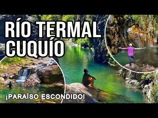 🟢 RÍO DE AGUA TERMAL CUQUÍO  PARAÍSO a 2 horas de GUADALAJARA ▶️ Charco de la Vaca #mexico