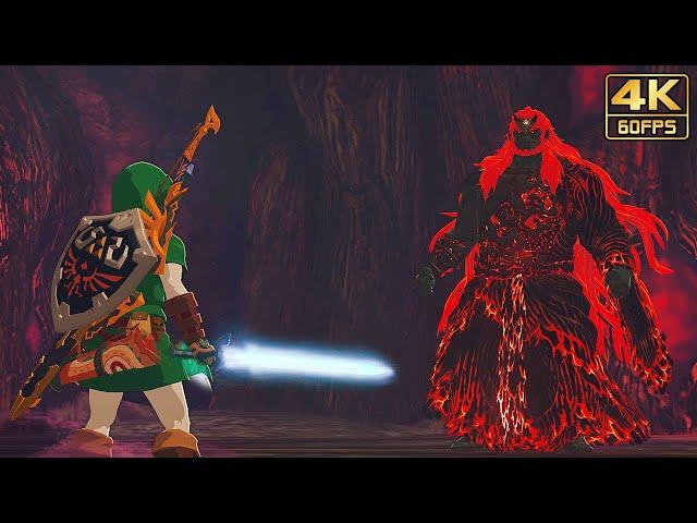 Zelda: Tears of the Kingdom - Final Boss Fight & True Ending @ 4K 60ᶠᵖˢ 