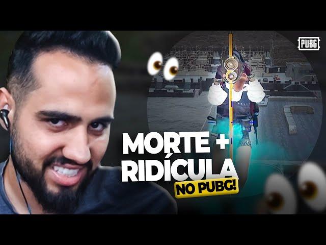 ELE MORREU DA MANEIRA MAIS RIDÍCULA NO PUBG!! 