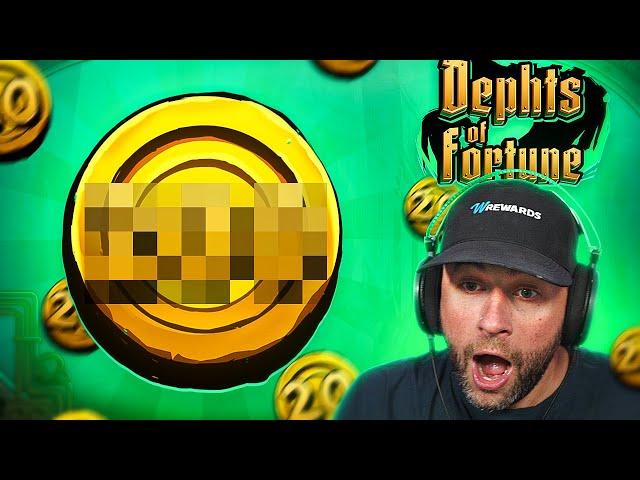 This MEGA BONUS on the *NEW* DEPTHS OF FORTUNE ACTUALLY PAID!! (Bonus Buys)