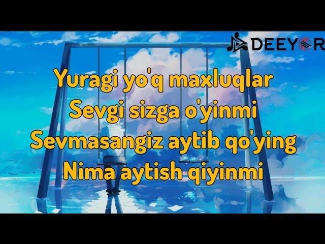 Yagzon Behruz - Maxluqlar | #premyera #karaoke #text #lyrics @Yagzon_guruhi