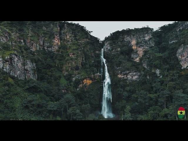 The HIGHEST Waterfalls in West Africa, GHANA Wli WATERFALLS