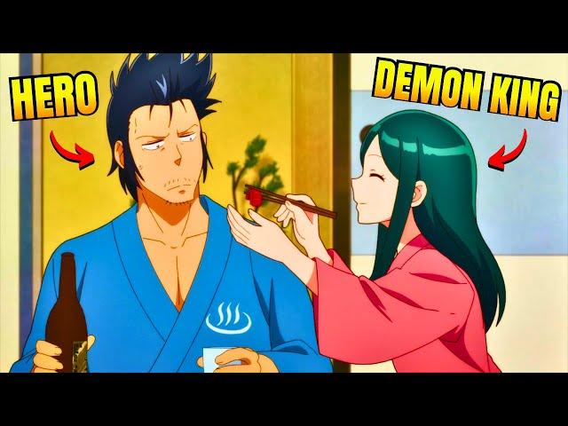 Demon King is defeated by Hero and Reincarnates as a Waifu in Love with the Hero | Anime Recap