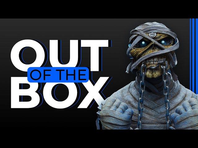 Iron Maiden Powerslave Eddie Statue Unboxing | Out of the Box