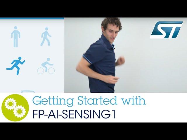 Getting started with the FP-AI-SENSING1 (STM32Cube function pack, AI/sensing)