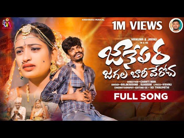 Janepara Jagala Bhariveroch Full Song |Banjara Love Failure Song|Balakrishna |Suhasini | Bvm Banjara