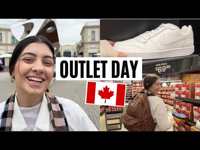 OUTLET no Canadá, vlog de comprinhas em Vancouver