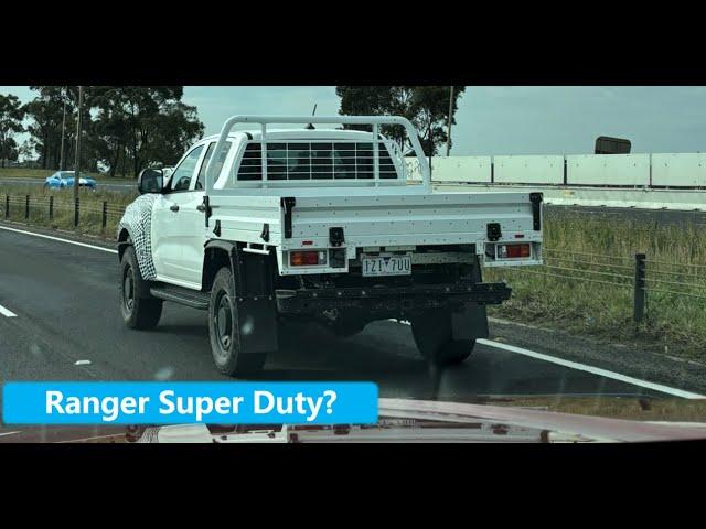 Ford Ranger Super Duty - 7 things we know, rest we can guess?