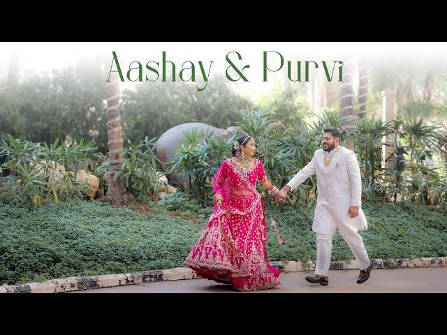 AASHAY & PURVI | CINEMATIC WEDDING HIGHLIGHT | REJOICE MOMENTS FILMS | 2024