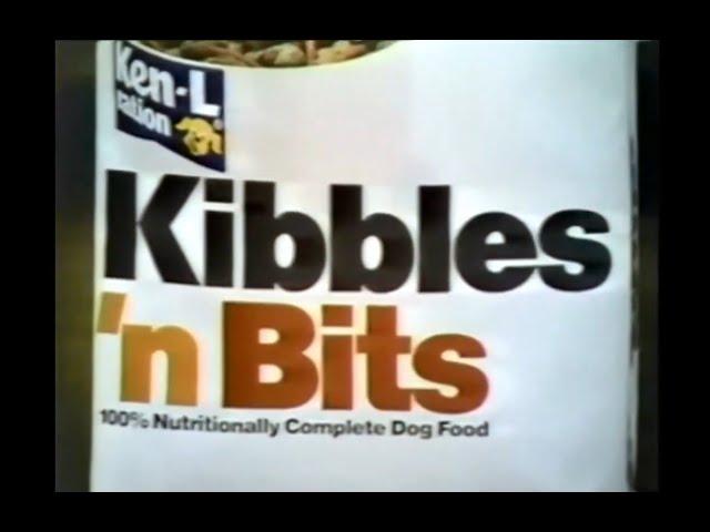 Kibbles 'N Bits Dog Food Commercial (1981)