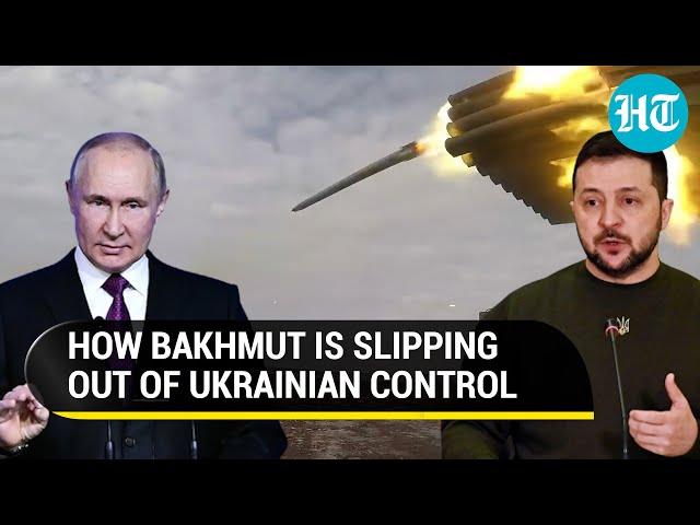 'Russia Succeeding In Bakhmut': Ukraine's big admission | Russian bomber 'downed,' Kherson attacked