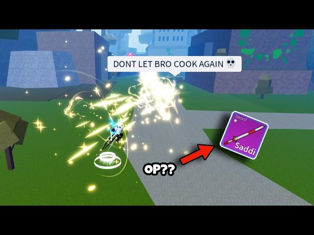 Destroying Players With CRAZY Saddi Combo Blox Fruits