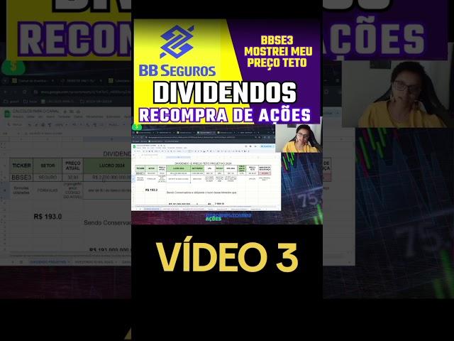 O VALOR DOS DIVIDENDOS AUMENTARAM POR CAUSA DA RECOMPRA DE AÇÕES 