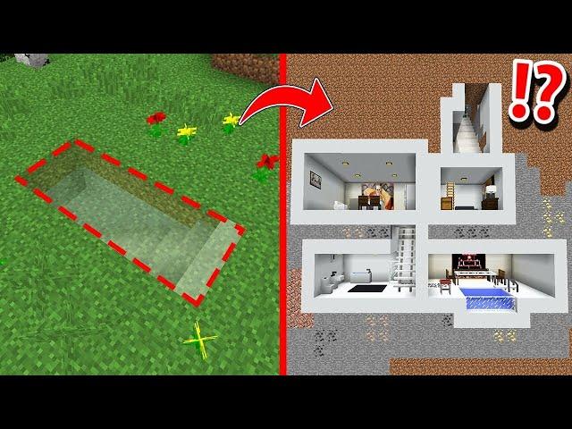 How To Build An UNDERGROUND Base In Minecraft