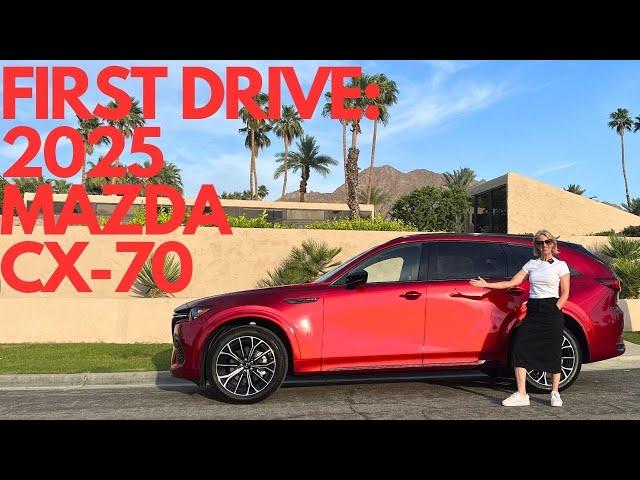 Inside Look: 2025 Mazda CX-70 Test Drive