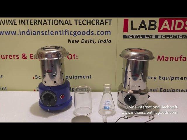 Flameless Electric Bunsen Burners, Work Without Gas, mfd. by Divine International Techcraft