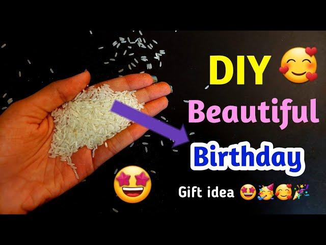 DIY Beautiful Birthday Gift Idea / Easy Handmade birthday gift making/birthday gift ideas/gift ideas