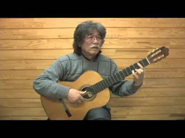 043 Classical Guitar of Tabei Lesson 007呼吸法 2014 12 24