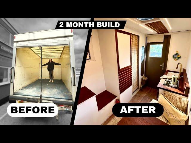 Modern Camper Van Conversion FULL BUILD | Gen Z You Can Afford This Home!! 