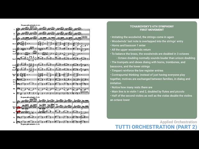 Applied Orchestration #27: Tutti Orchestration part 2
