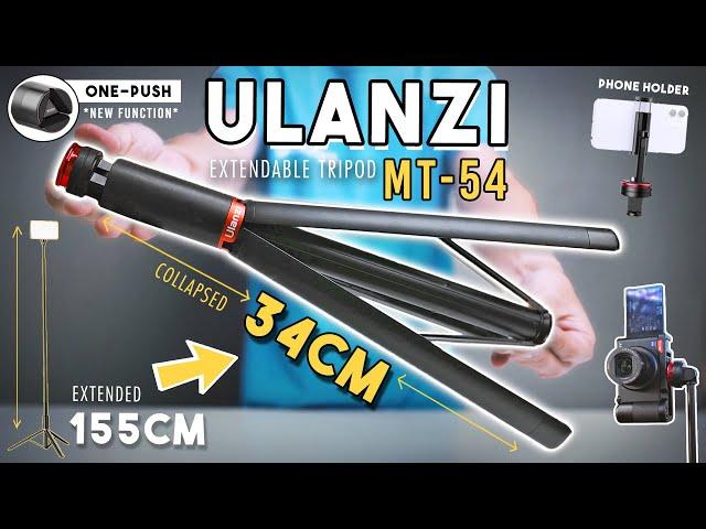 Ulanzi MT-54 Review | 155cm CRAZY LONG Extendable Selfie Tripod