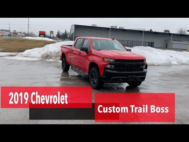 2019 CHEVROLET SILVERADO CUSTOM TRAIL BOSS WALKTHROUGH